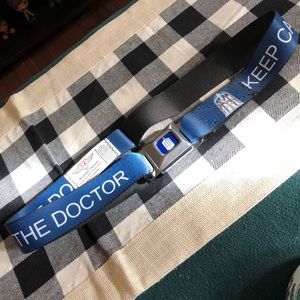 Doctor Who belt buckle belt